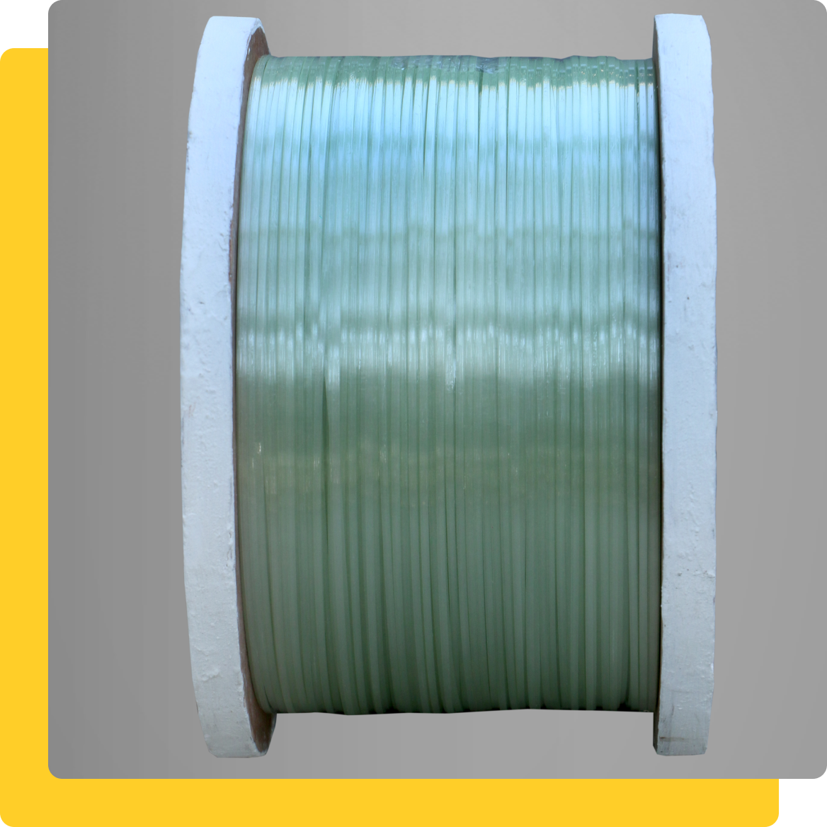 Flat FRP GRP products for fiber optic cable and industrial applications